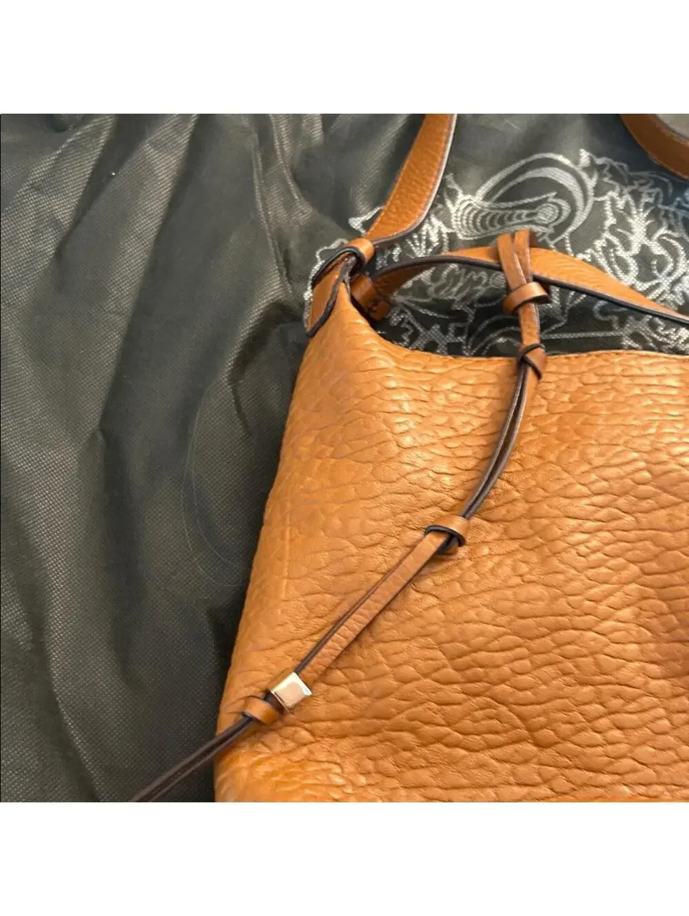 Vince Camuto Tan Leather Hobo Bag